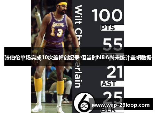 张伯伦单场完成10次盖帽创纪录 但当时NBA尚未统计盖帽数据