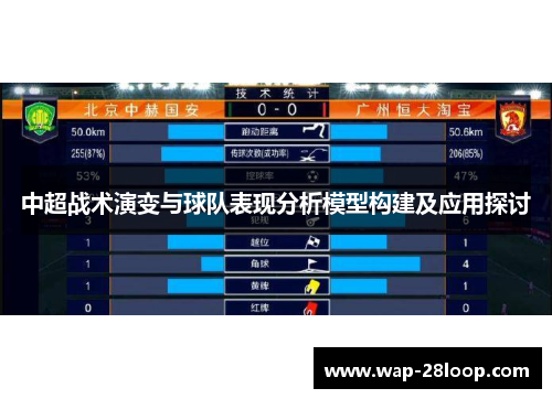 中超战术演变与球队表现分析模型构建及应用探讨