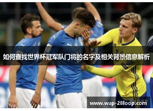 如何查找世界杯冠军队门将的名字及相关背景信息解析